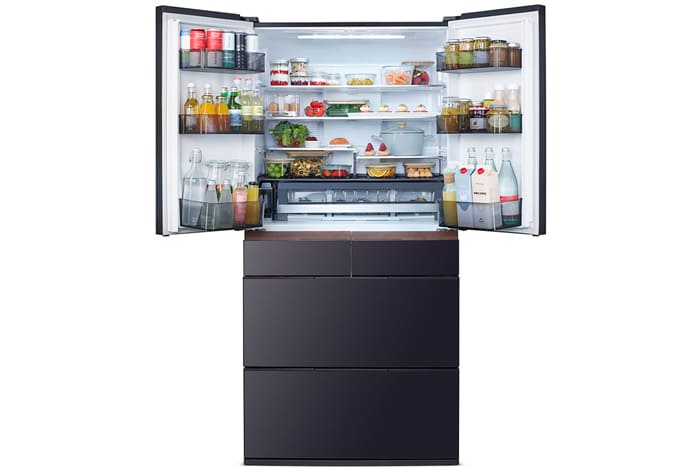 Tủ lạnh Hitachi Inverter 670 lít Multi Door R-GW670TV(XM)&nbsp;